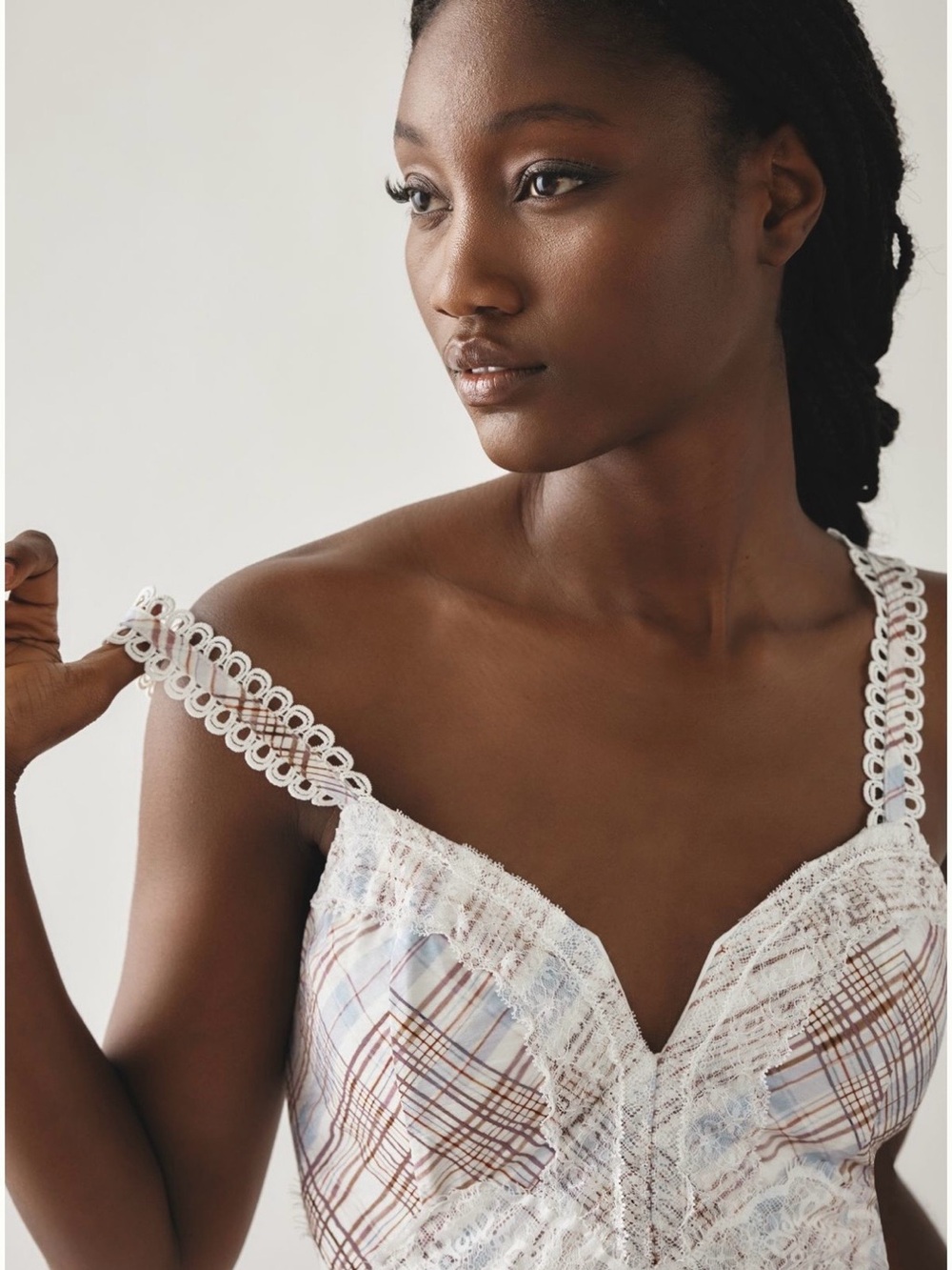 Anthropologie The Bobbi Asymmetrical Ruffled Tiered Midi - Picture 4 of 7